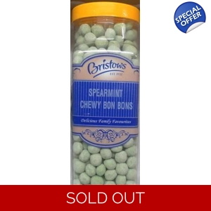 Bristows Spearmint Bon Bons CHEWY Bonbons Sweets